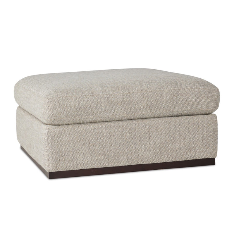 Four Hands Colt Sectional Ottoman Canton Dove Angled View