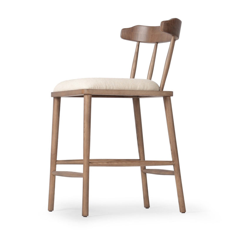 Colter Counter Stool Antwerp Natural Angled View 246885-005