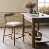 Colter Counter Stool Antwerp Natural Staged View Four Hands