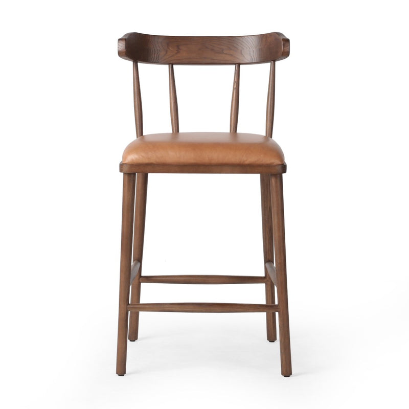 Colter Counter Stool Chaps Saddle Front Facing View 246885-004