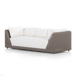 Como Outdoor Sofa Venao Ivory Angled View Four Hands