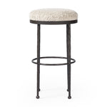 Corinne Bar Stool Ivan Stone Side View 246568-002