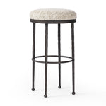 Corinne Bar Stool Ivan Stone Angled View 246568-002