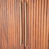 Cosmopolitan Bar Cabinet Honey Brown Handles FCS-BARHB