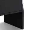 Cressida Sideboard Black Linen Leg Detail Four Hands