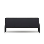 Cressida Sideboard Black Linen Back View Four Hands