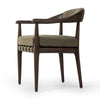 Four Hands Dane Dining Chair Broadway Olive Angled View