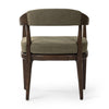 Dane Dining Chair Broadway Olive Back View 245645-001