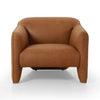 Four Hands Daria Chair Eucapel Cognac Front Facing View