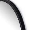 Dasha Mirror Matte Black Iron Frame 230939-001