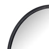 Dasha Small Mirror Iron Matte Black Rounded Frame Four Hands