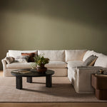 Four Hands Delray 5-Piece Slipcover Sectional Staged View