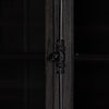 Four Hands Driskel Cabinet Dark Anthracite Iron Handles