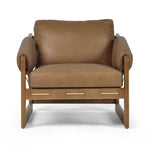 Four Hands Dustin Chair Palermo Cognac Front Facing View