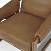 Four Hands Dustin Chair Palermo Cognac Top Grain Leather Seating