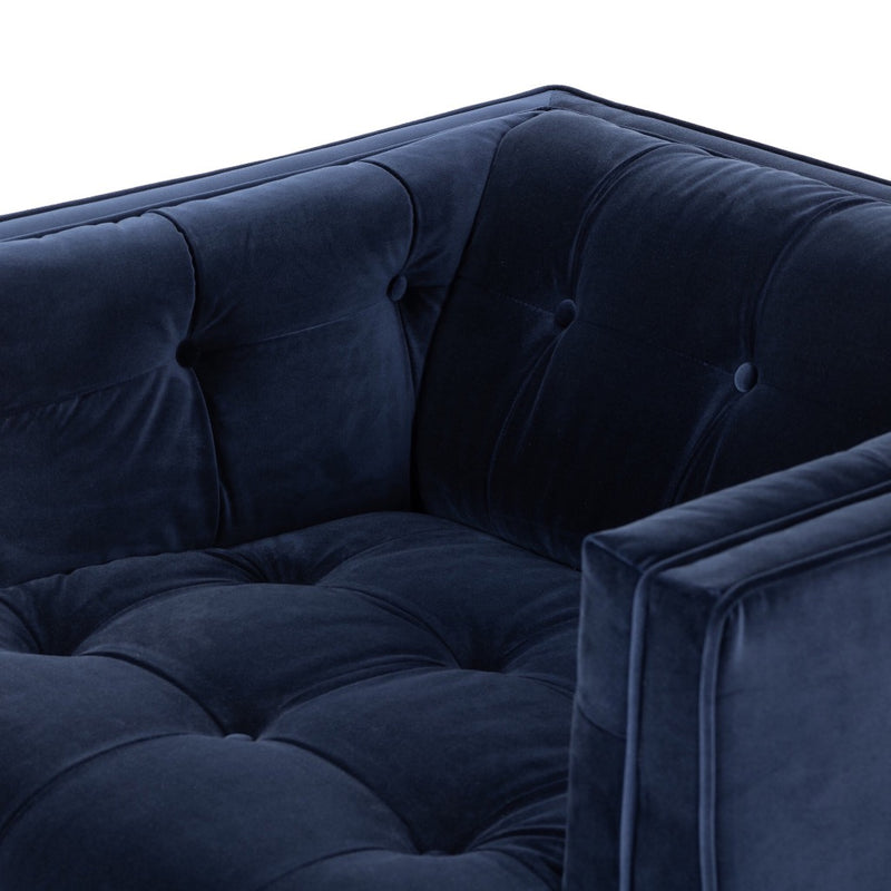 Dylan Chair Sapphire Navy Cushion Detail 106139-006