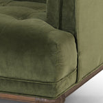 Dylan Chair Sapphire Olive Velvet Tufting CKEN-52C-557