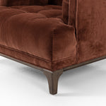 Dylan Chair Surrey Auburn Parawood Leg Detail Four Hands