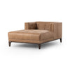 Dylan Chaise Lounge Palermo Drift Angled View Four Hands