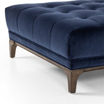 Dylan Chaise Sapphire Navy Velvet Tufted Seating 105997-010