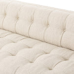 Four Hands Dylan Sofa Kerbey Taupe Tufted Performance Fabric