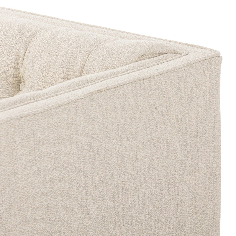 Dylan Sofa Kerbey Taupe Armrest Detail Four Hands