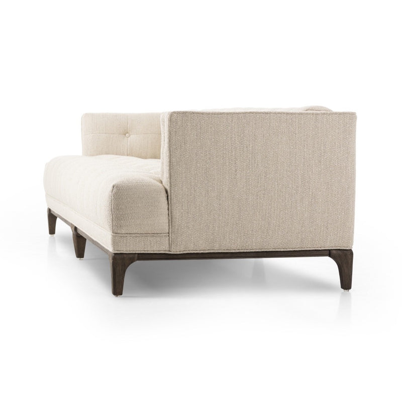 Dylan Sofa Kerbey Taupe Angled View 106172-018