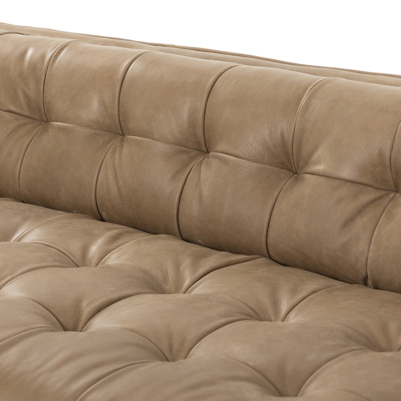 Dylan Sofa Palermo Drift Tufted Seating Four Hands