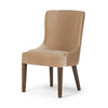 Edward Dining Chair Surrey Taupe Angled View 236374-002