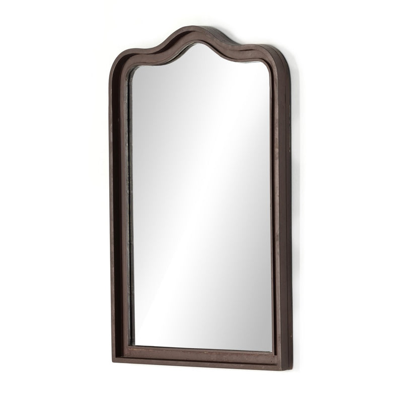 Effie Mirror Rustic Iron Angled View 233245-001