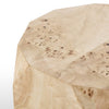 Elena End Table Light Burl Tabletop 246770-001