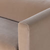 Four Hands Elizabeth Sofa Surrey Taupe Rolled Armrest