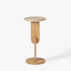 co.house Designs Ellen Drink Table Beige Side View