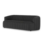 Four Hands Elliana Sofa FIQA Boucle Charcoal Angled View