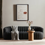 Elliana Sofa FIQA Boucle Charcoal Staged View 235244-006