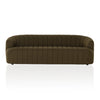 Four Hands Elliana Sofa FIQA Boucle Olive Front Facing View