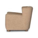 Elora Chair Portland Linen Side View Four Hands