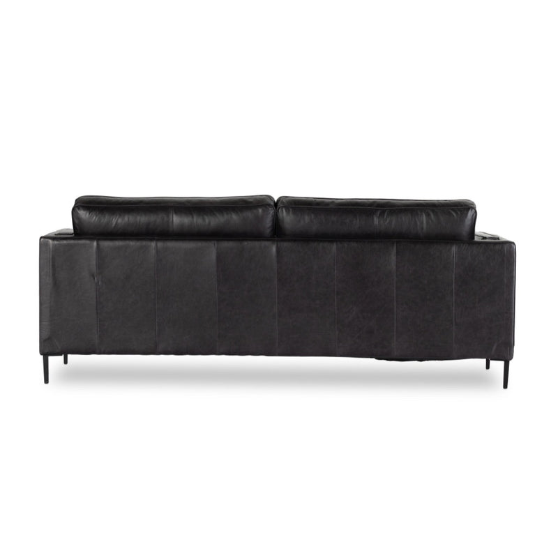 Emery Sofa Sonoma Black Back View 109573-021