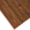 Encino Outdoor Coffee Table Stained Heritage Brown Natural Wood Graining Four Hands