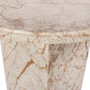 Eslo End Table Desert Taupe Marble Tabletop Edge 238134-001