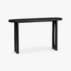 Eva Oak Console Table - Black