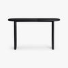 Eva Oak Console Table - Black