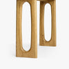 Eva Oak Console Table Natural Base Detail Co.House Designs