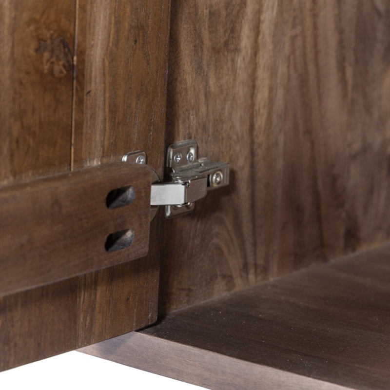 Ezri Sideboard Cocoa Oak Interior Hinges 240888-001