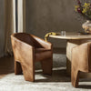 Fae Dining Chair Sonoma Chestnut Staged View Four Hands