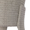 Fae Outdoor Chair Vintage White Woven Fiber Legs 231819-004