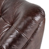 Four Hands Farley Sofa Conroe Cigar Top Grain Leather Detail