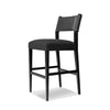 Ferris Bar Stool Gibson Black Angled View Four Hands