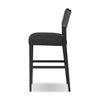 Four Hands Ferris Bar Stool Gibson Black Side View