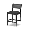 Ferris Counter Stool Gibson Black Angled View Four Hands